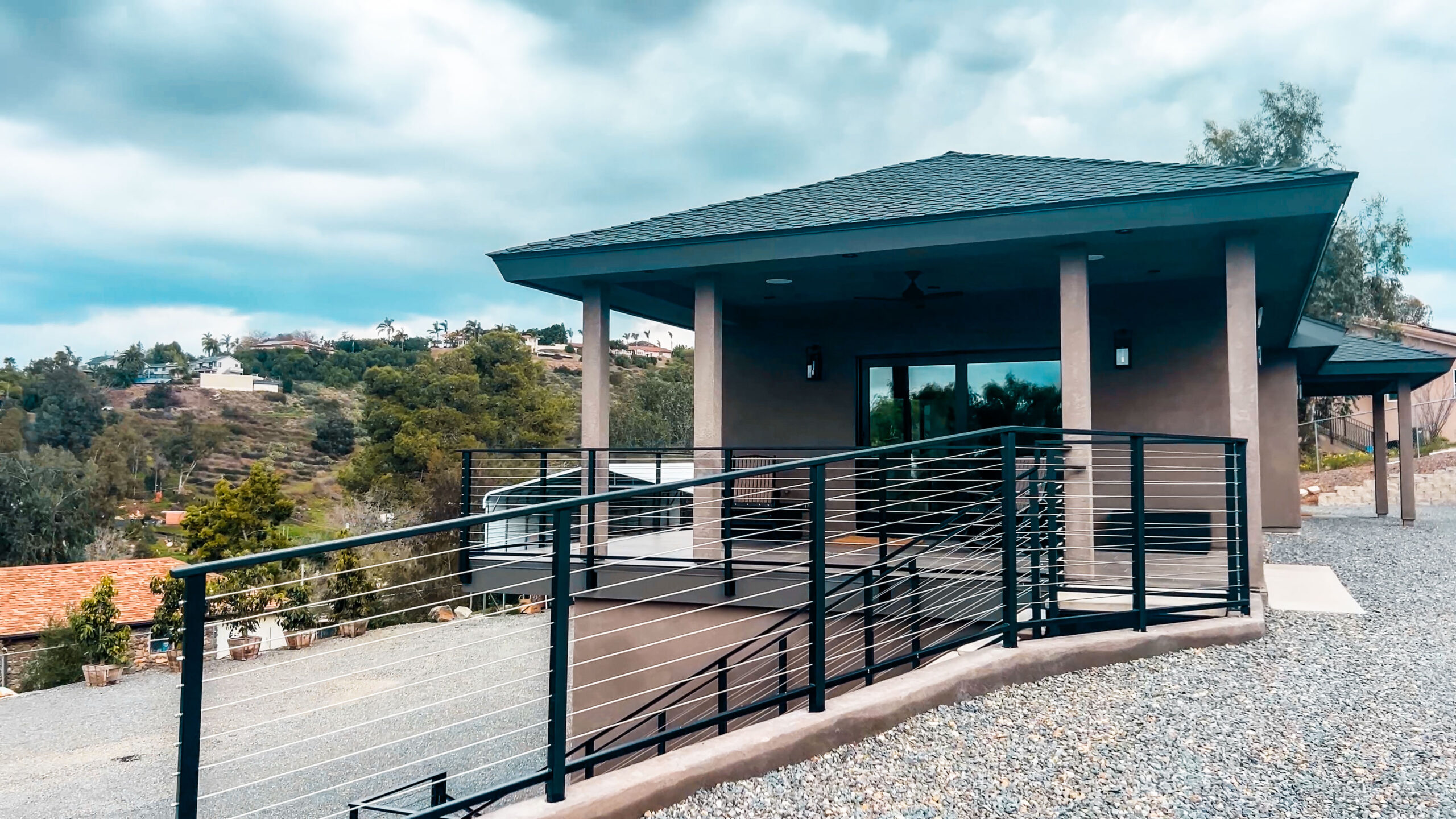 Modern backyard ADU in San Diego built by SunCoast Construction Inc featuring detached design and efficient layout