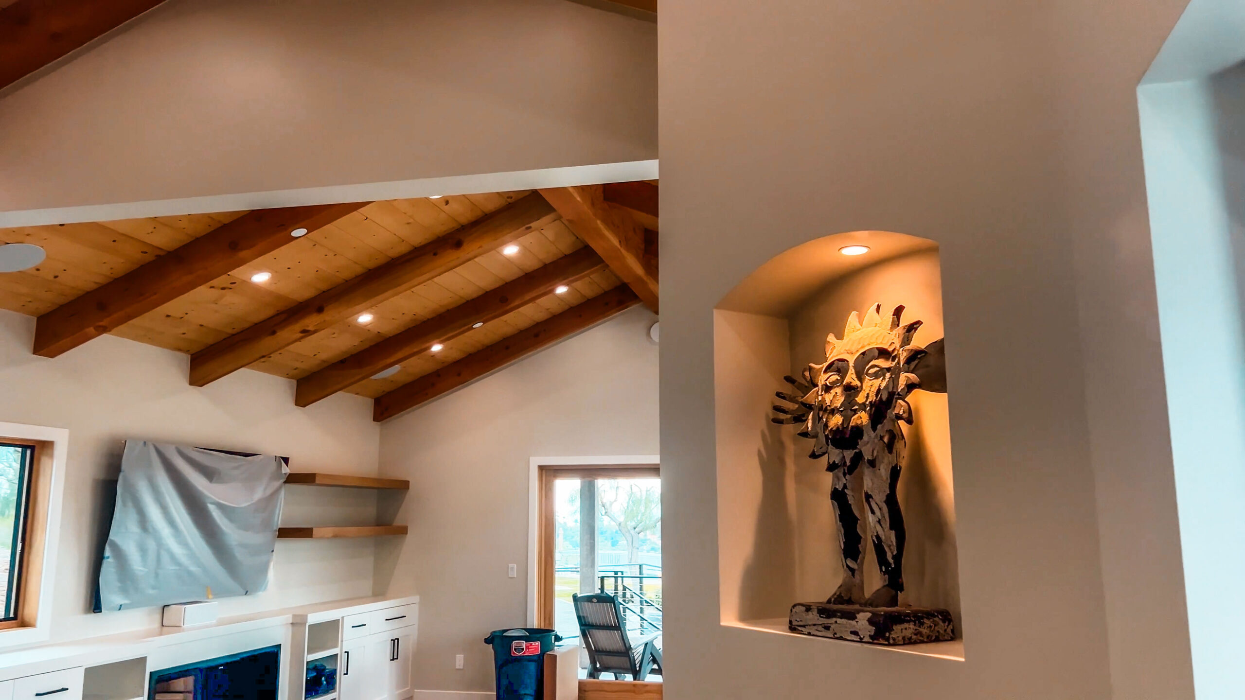 Modern backyard ADU exterior in San Diego built by SunCoast Construction Inc