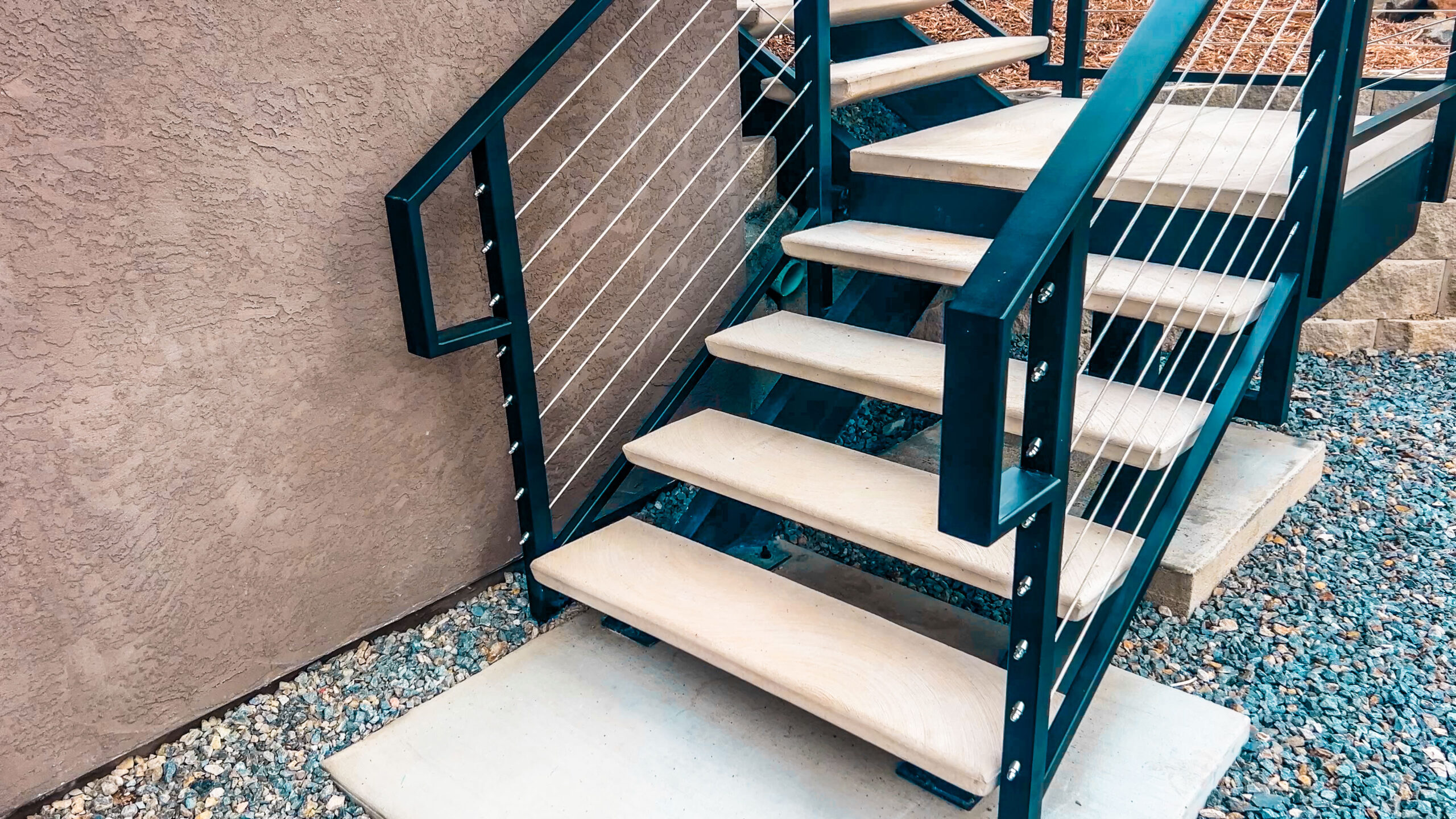 Newly constructed detached ADU in San Diego backyard by SunCoast Construction with modern exterior, windows, and efficient accessory dwelling unit design