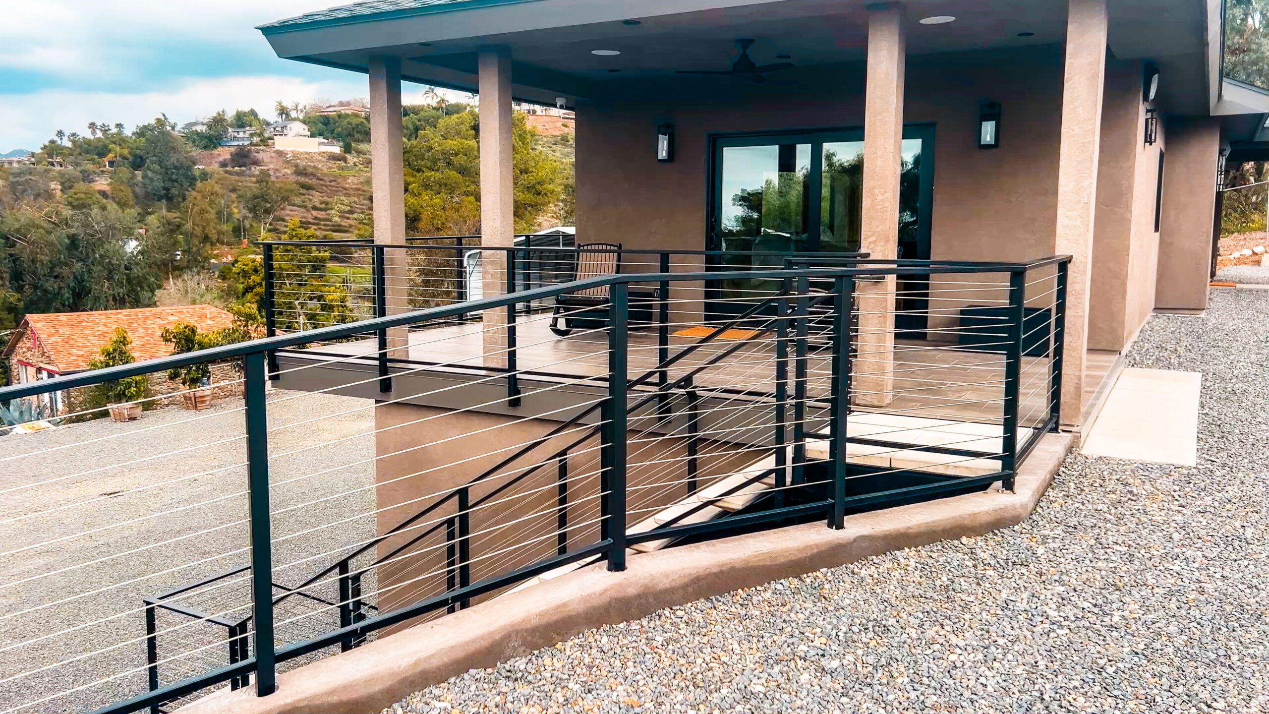 Detached contemporary ADU in San Diego backyard built by SunCoast Construction Inc