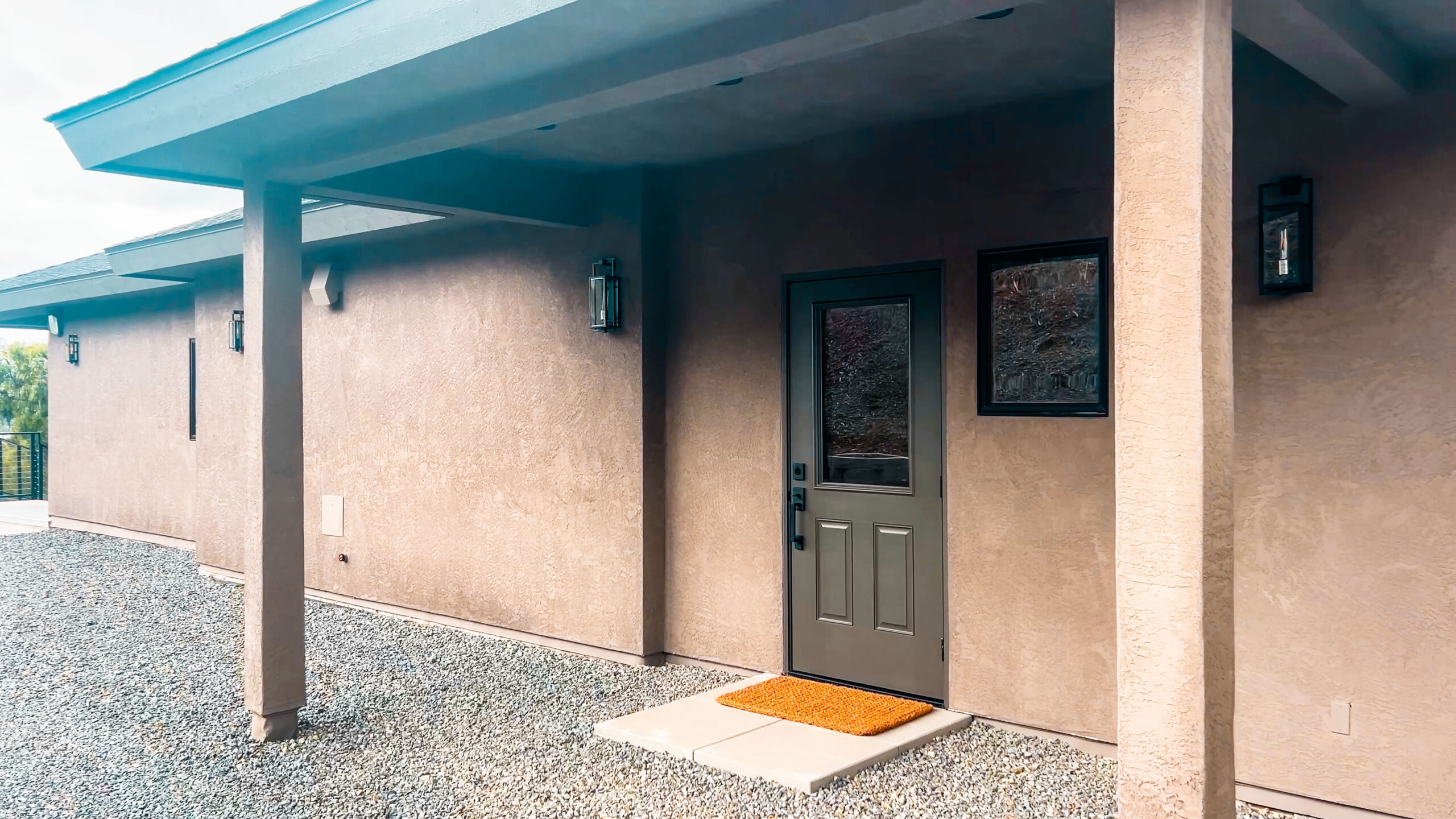 Detached ADU exterior in San Diego built by SunCoast Construction Inc with modern architecture and backyard integration