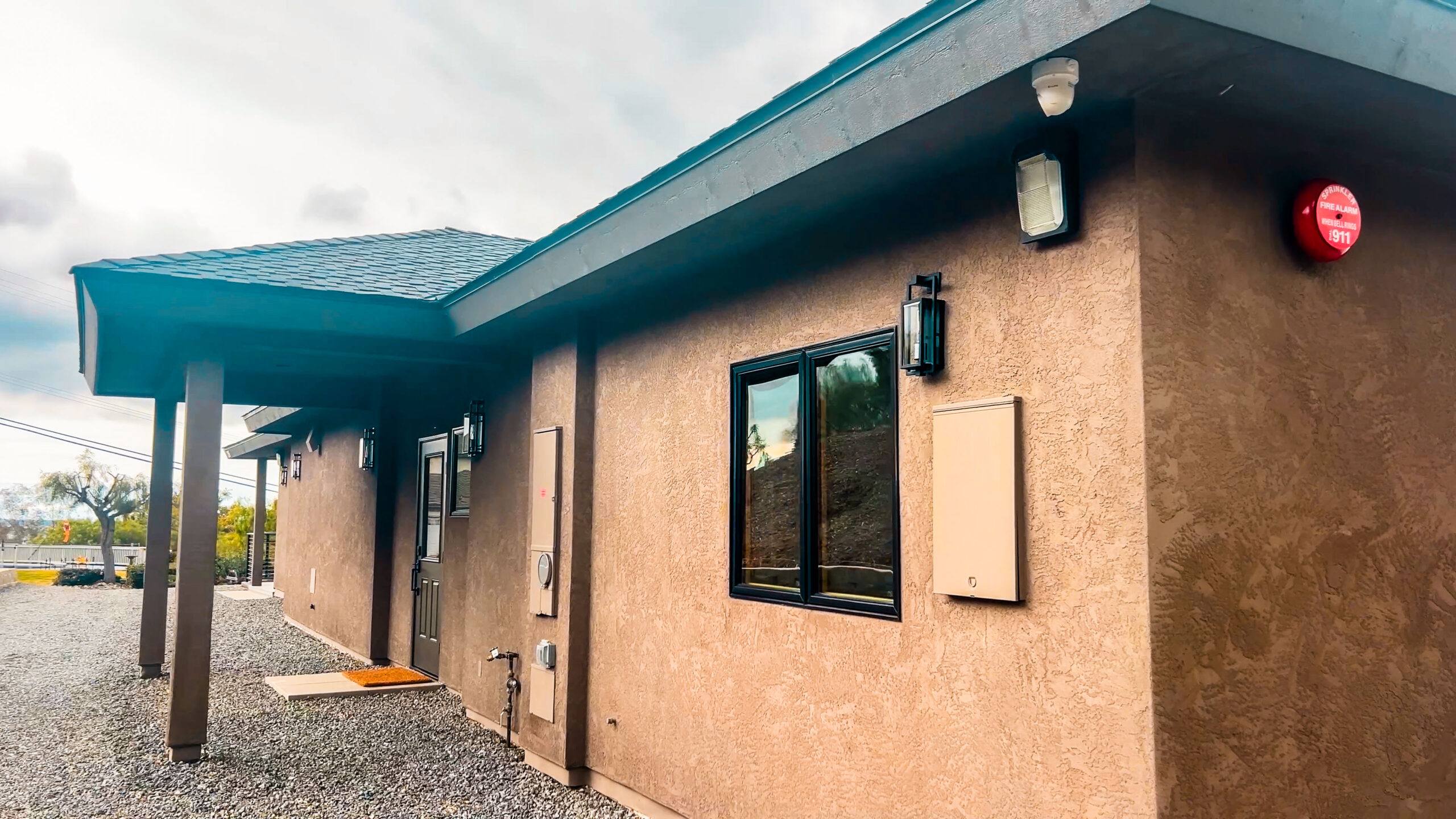 Modern detached ADU in San Diego backyard built by SunCoast Construction Inc