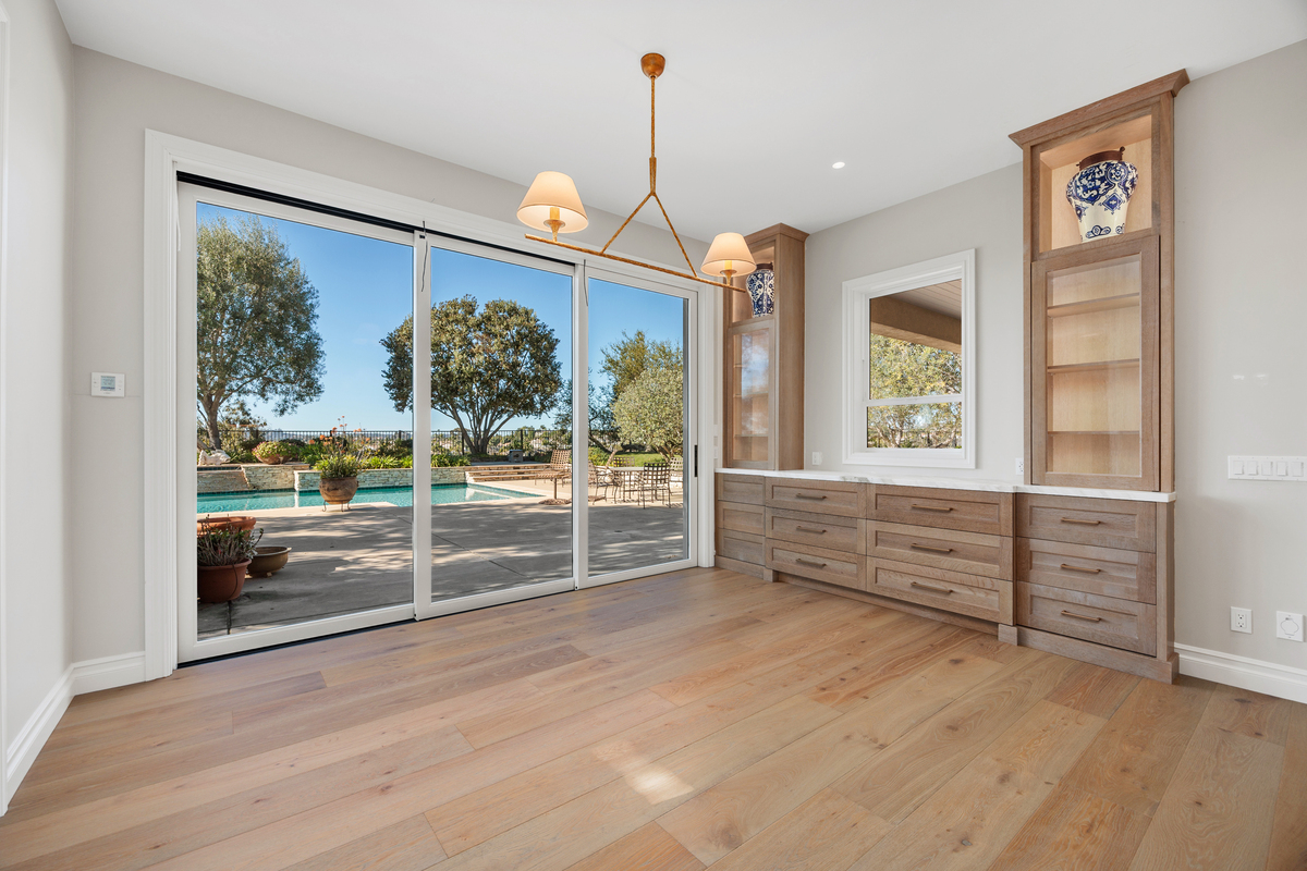 Custom interior design and living room remodel La Costa Carlsbad San Diego